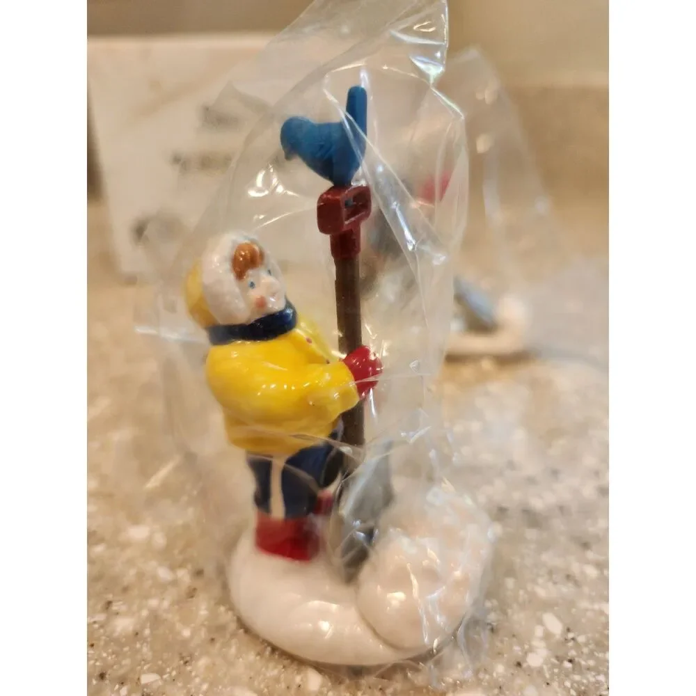 Department 56 Original Snow Village A Heavy Snowfall Set. In Orig Packaging!